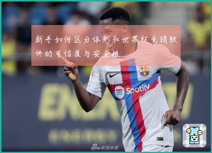 新手如何区分体彩和世界杯竞猜软件的可信度与安全性